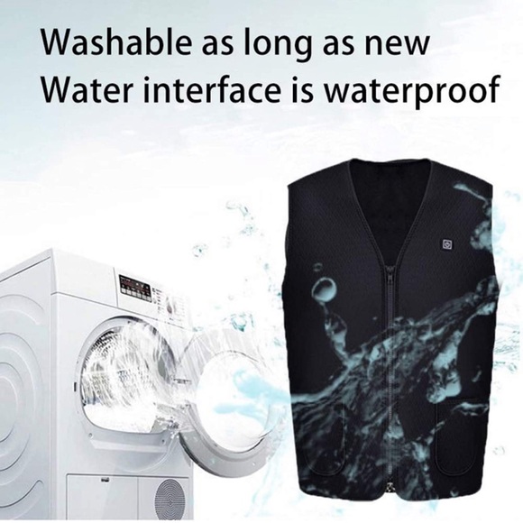Heating Vests Heated Vest USB Women Men - Picture 7 of 14